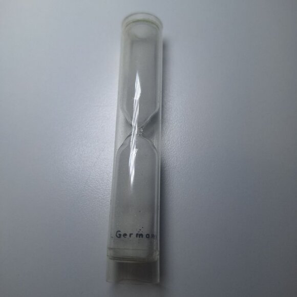 West Germany Sand Timer Minute Hourglass Plastic Vintage Game Replacement Piece - Picture 3 of 4